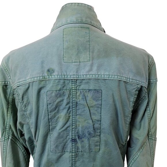 PRPS Goods Co Size L Slim Fit Utilitarian Jacket, Heavily Distressed/Stained - Picture 5 of 15